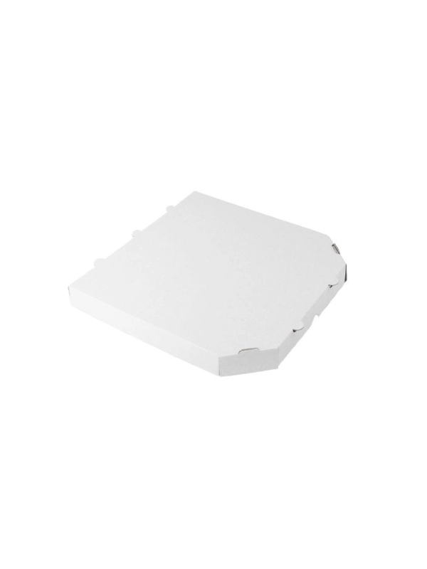 Karton na pizzę 60cm biały, ścięty róg - 50szt